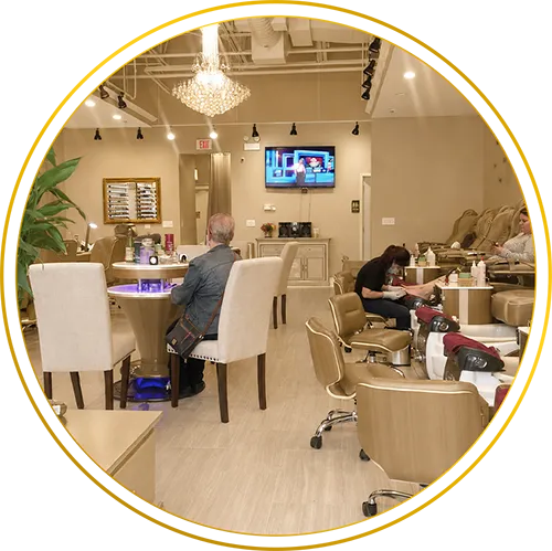 Angel nails salon interior